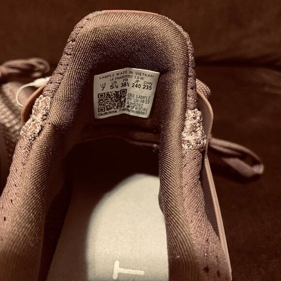 Mauve Purple Adidas Ultraboost 1.0 Sample Tag Unreleased Womens 7 US 38 2/3 EU - Picture 6 of 10